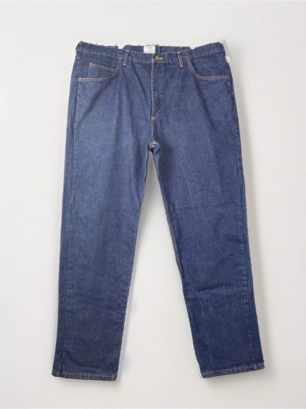 Men's Straight Fit Dark Blue Jeans